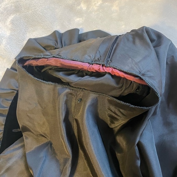 Vintage Bonwit Teller Black Velvet Cropped Evening Wedding Dressy Jacket Blazer - Picture 8 of 8